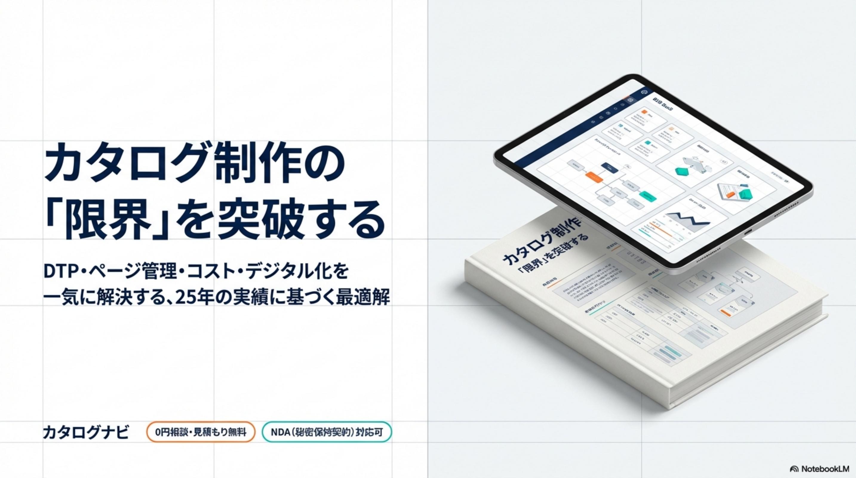 カタログ制作の「限界」を突破する - 資料サムネイル
